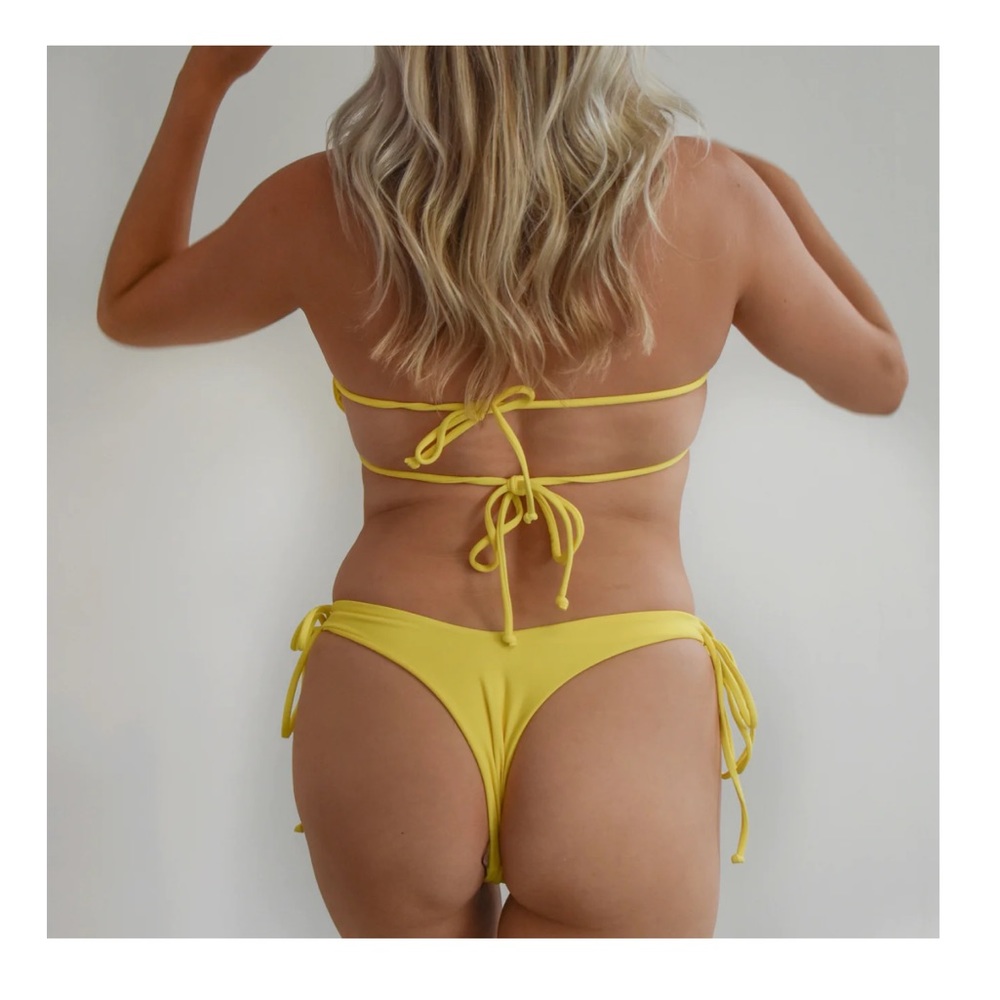 NEW! Ariel Bottom swimwear bathing suit| Lemon Yellow| Size Small
